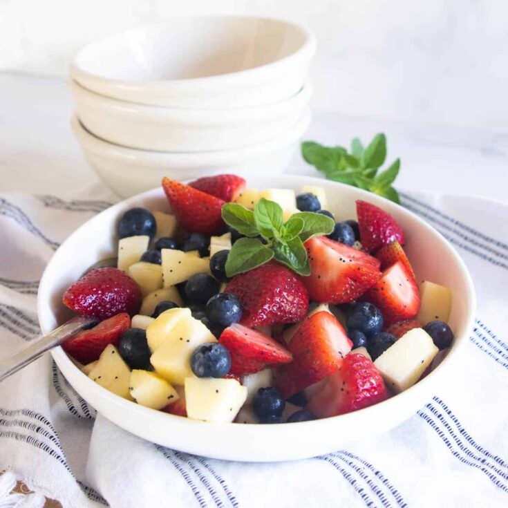 Summer Fruit Salad - JoyFoodSunshine