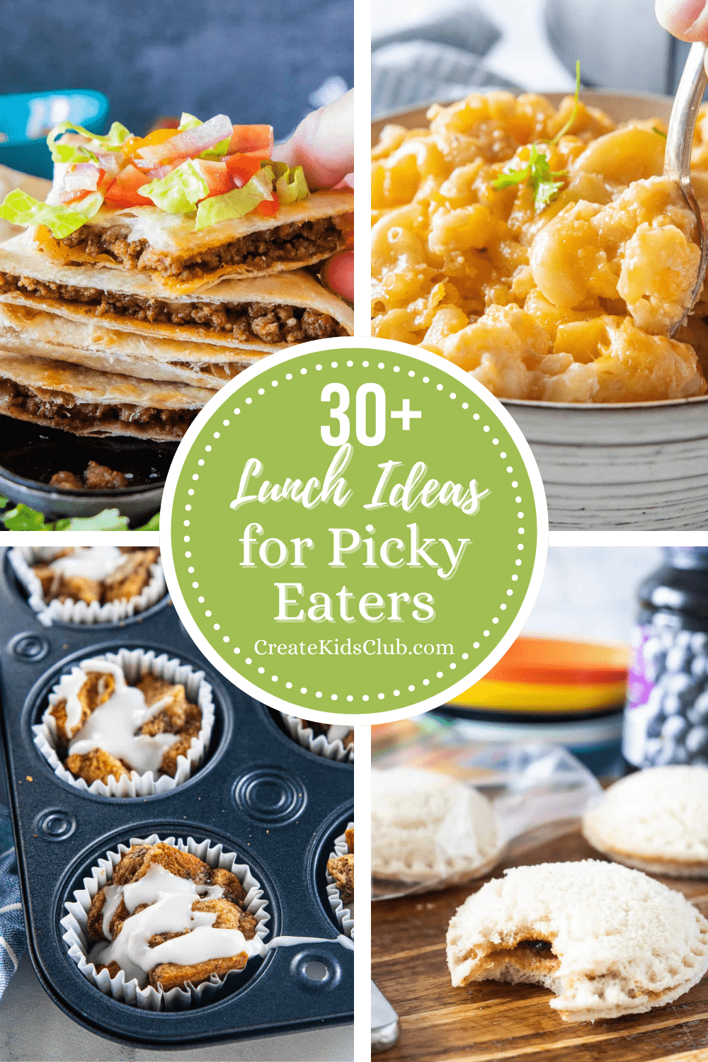 30+ Lunch Ideas for Picky Eaters