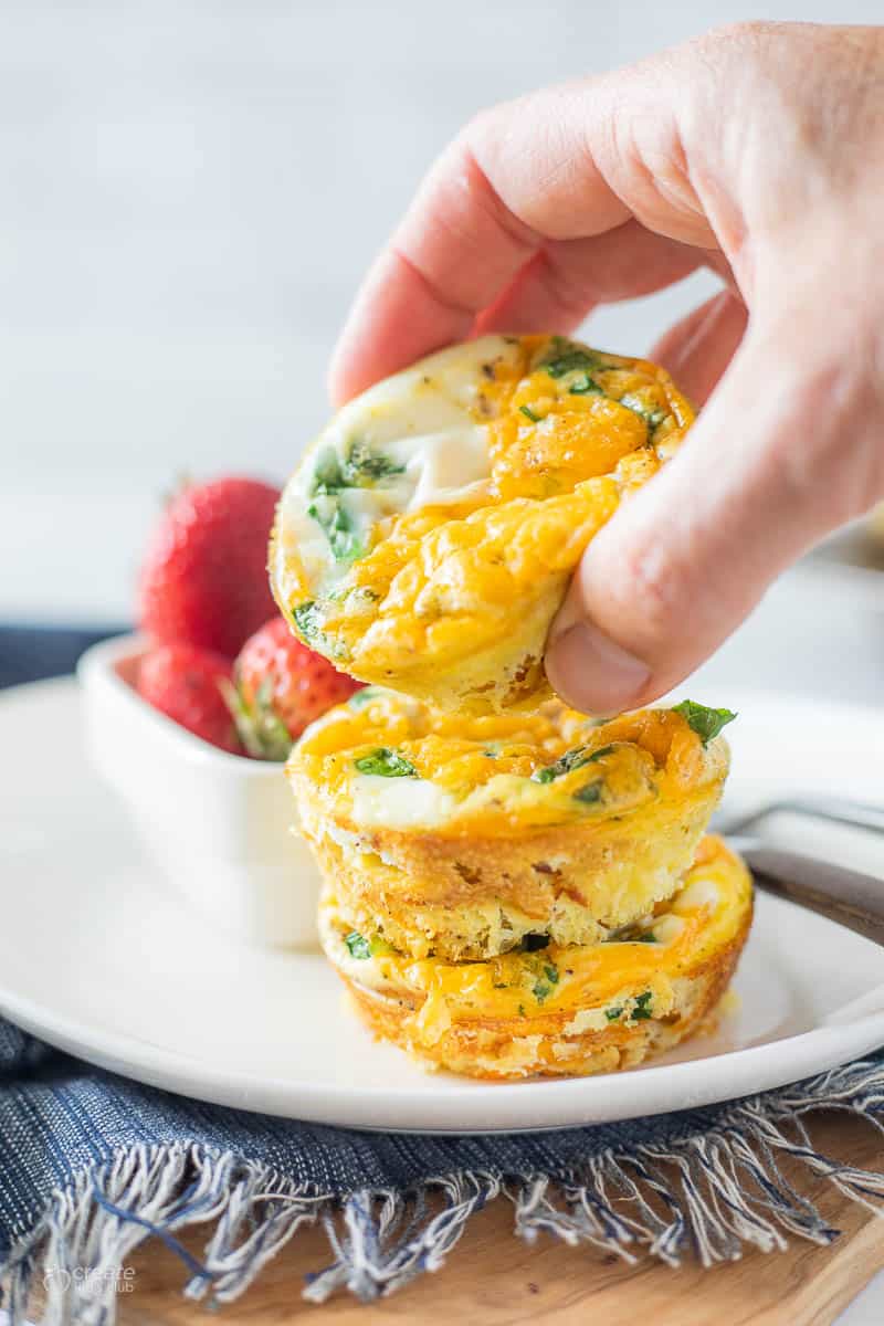 egg muffins with veggies