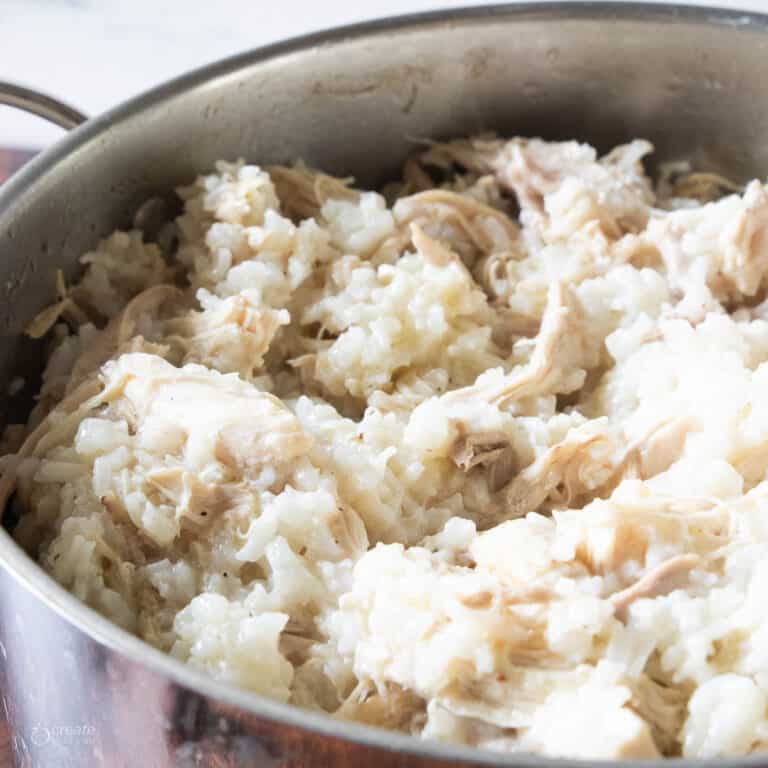 Old Fashioned Boiled Chicken and Rice - Create Kids Club