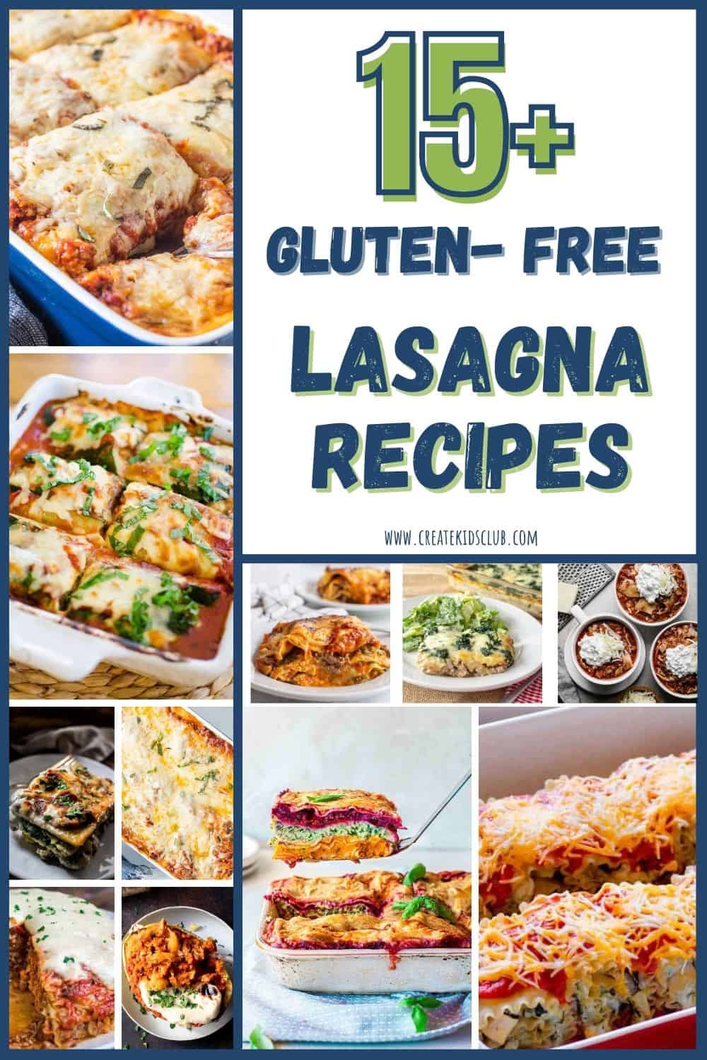 11 pictures of gluten free lasagna recipes.