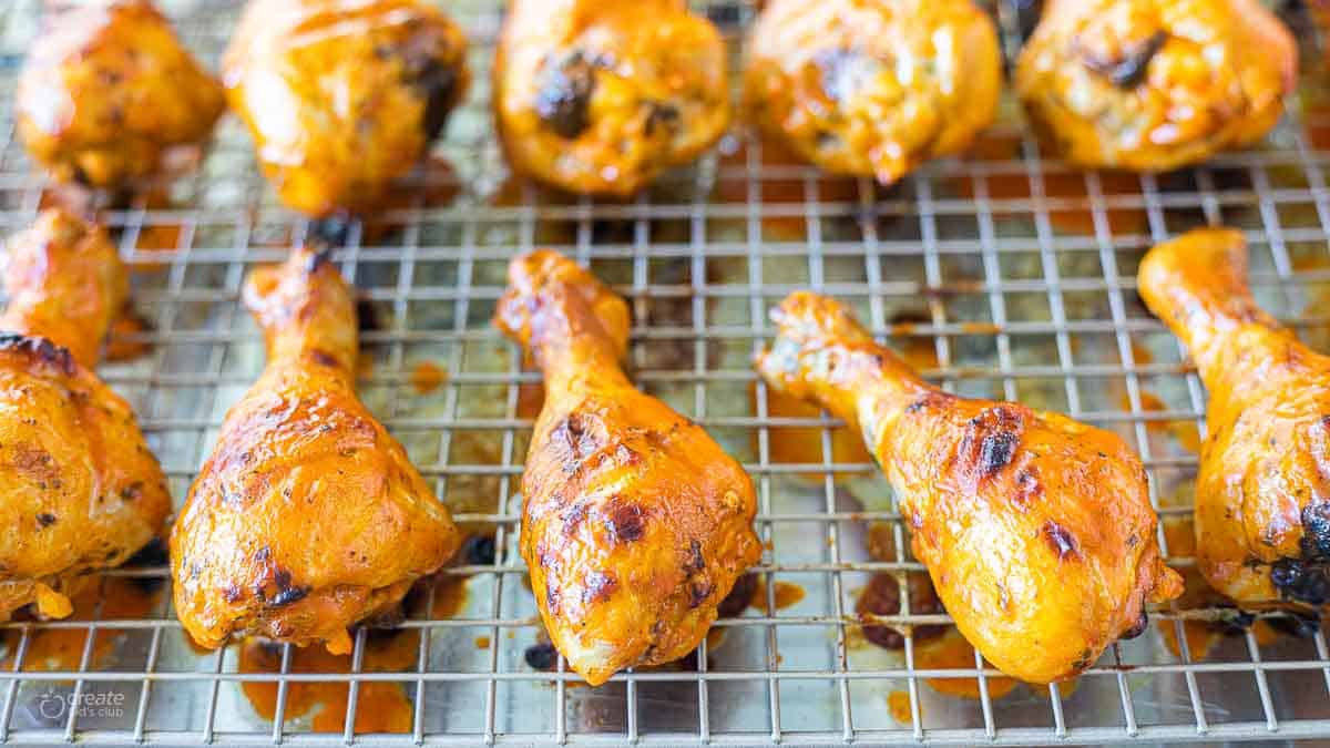 baked gluten free buffalo chicken legs