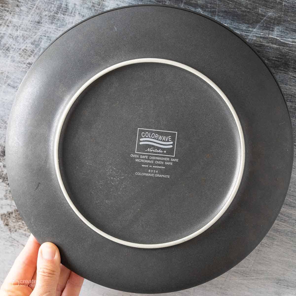 oven safe plate