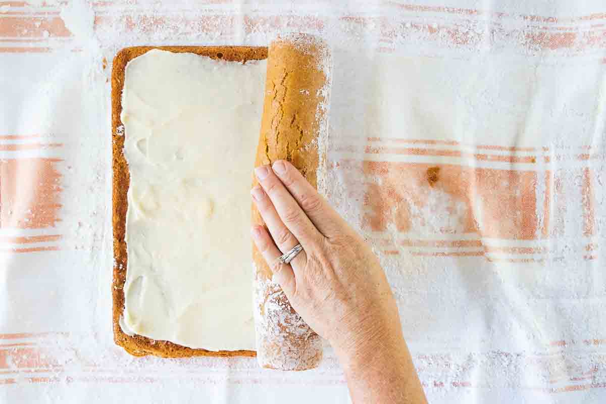 Gluten Free Pumpkin Roll | Create Kids Club