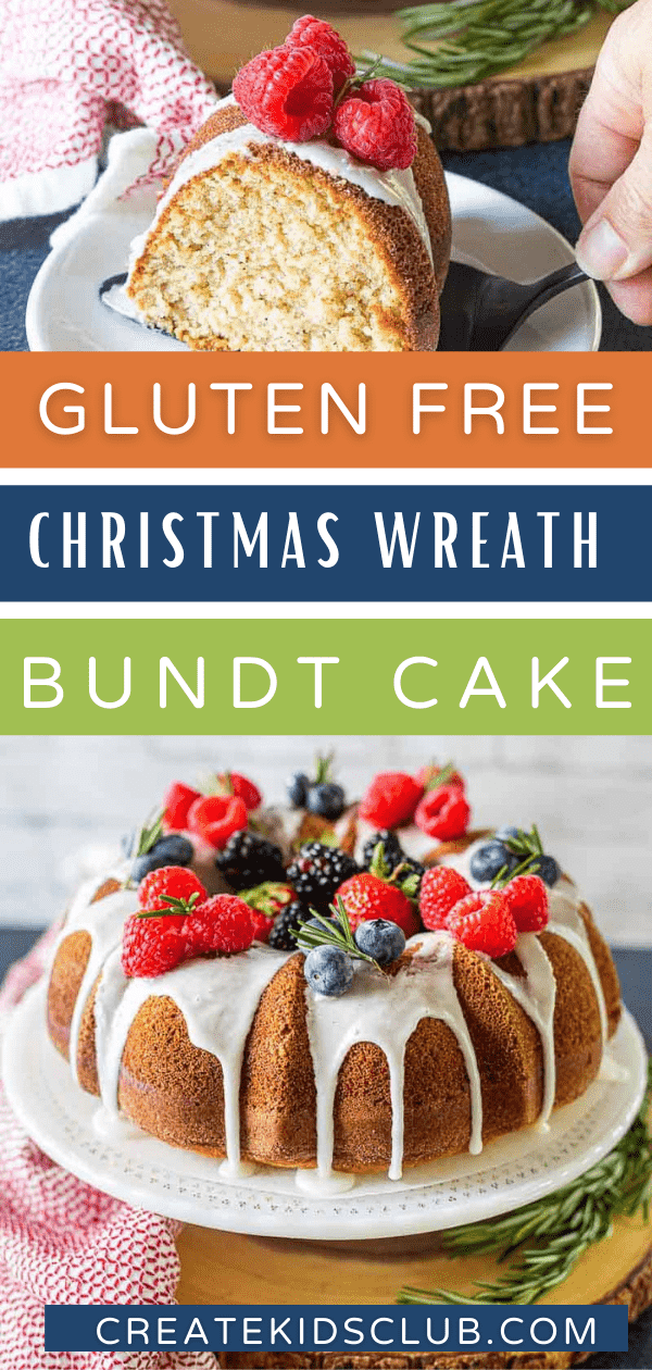 Gluten Free Christmas Wreath Bundt Cake