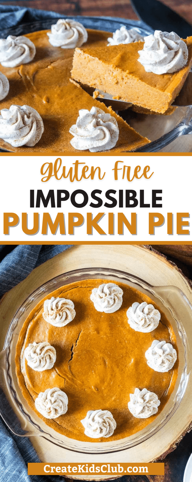 GF Impossible Pumpkin Pie