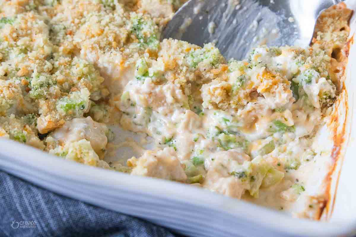 Gluten Free Chicken Casserole | Create Kids Club