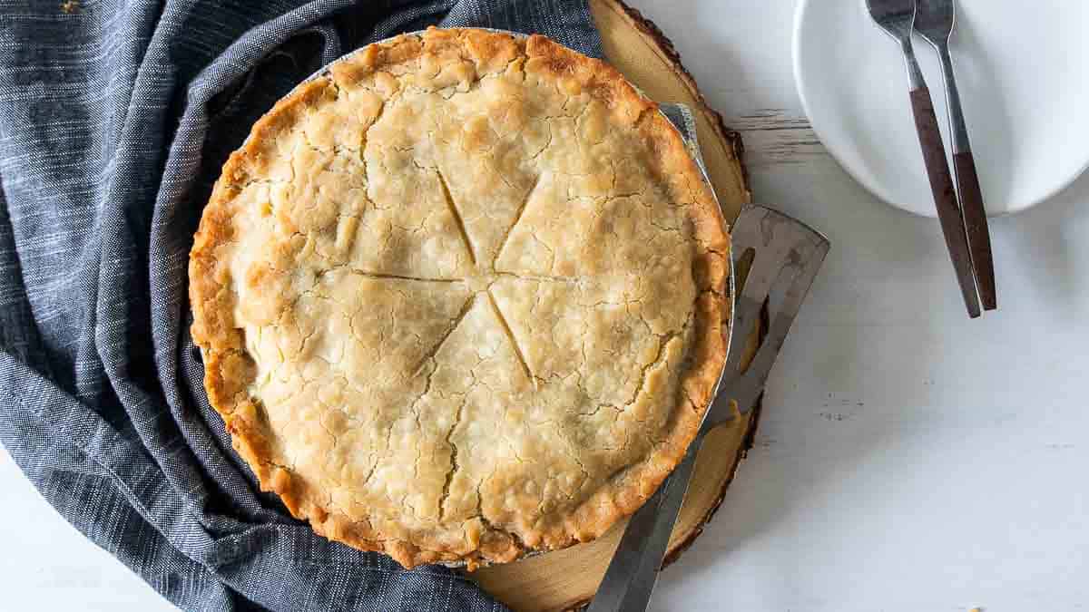 baked gluten free chicken pot pie