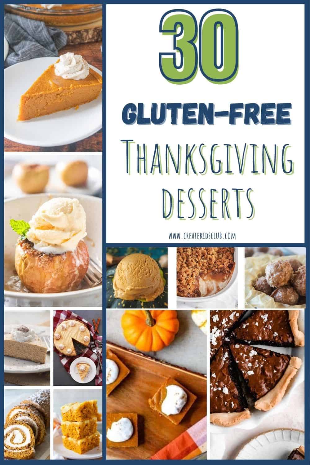 11 pictures of gluten free thanksgiving dessert recipes.