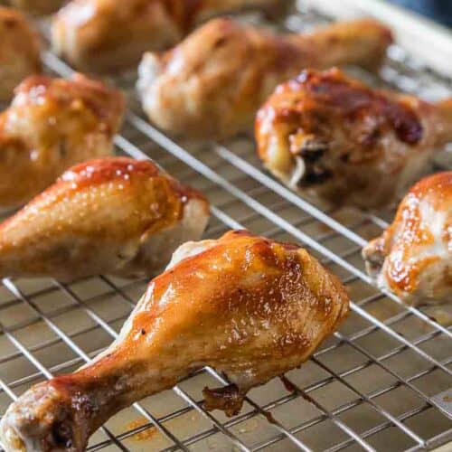 close view of boiled chicken legs