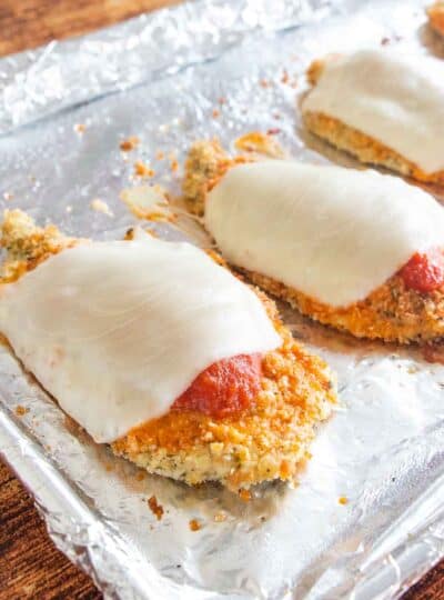 baked gluten free chicken parmesan