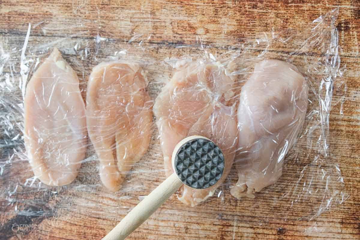 What Can I Use To Pound Chicken Breast?