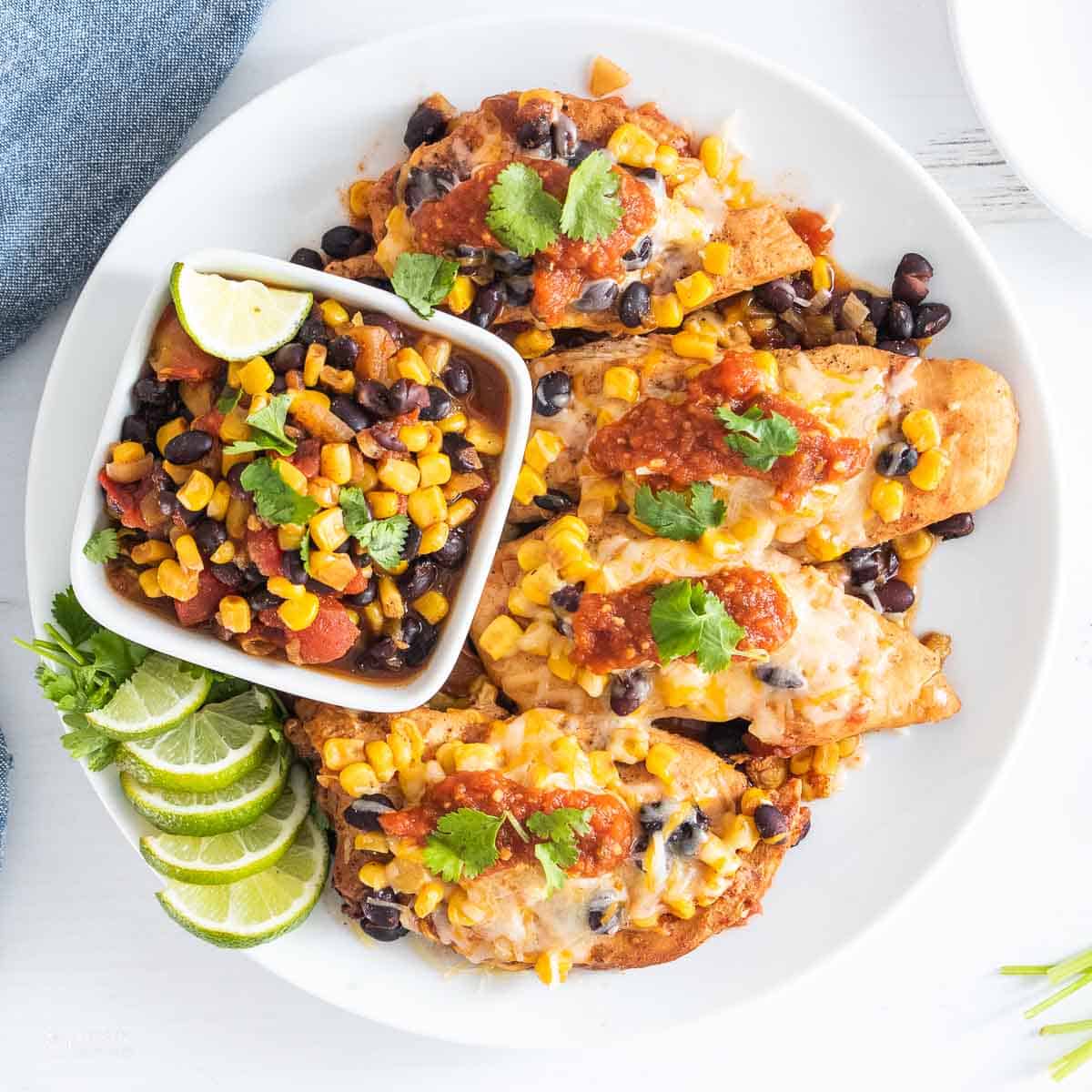 Crock Pot Santa Fe Chicken - Skinnytaste