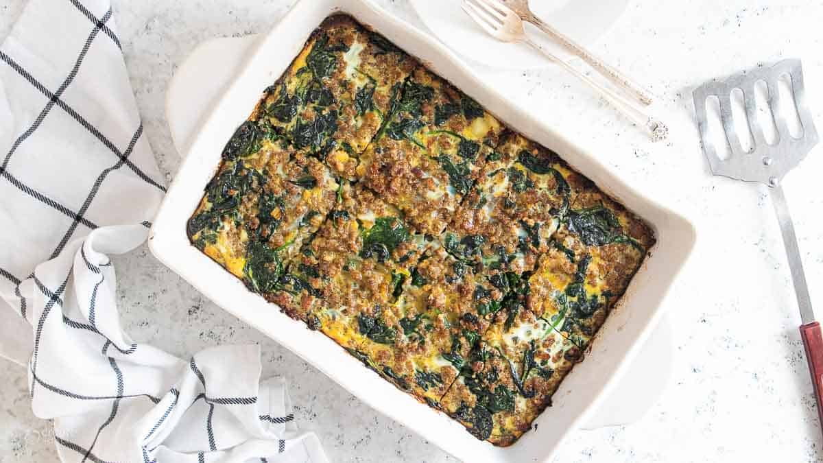 Dairy Free Breakfast Casserole | Create Kids Club