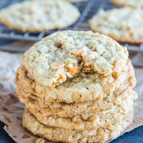 stacked gluten-free oatmeal scotchies