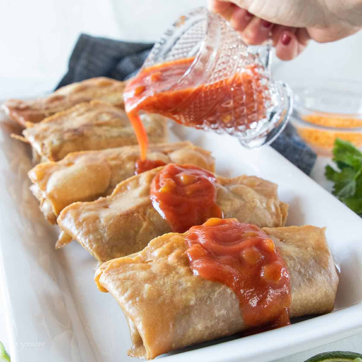 15-Minute Chimichanga Recipe: Use Your Leftovers! Shelf Cooking