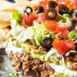 gluten-free taco dip