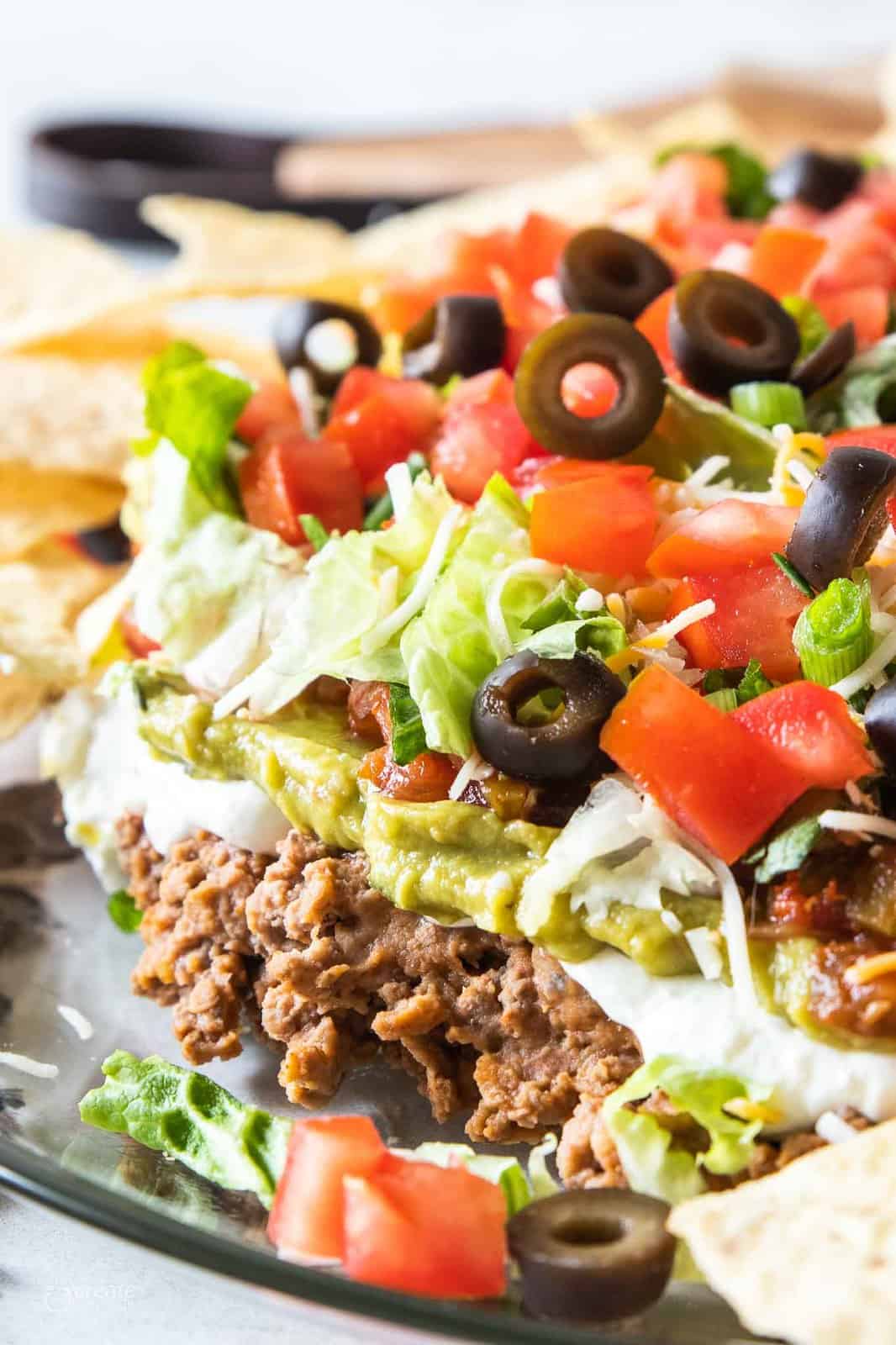 gluten-free taco dip
