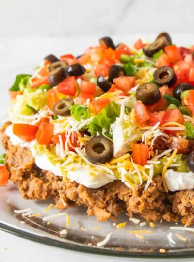 taco dip with ground beef