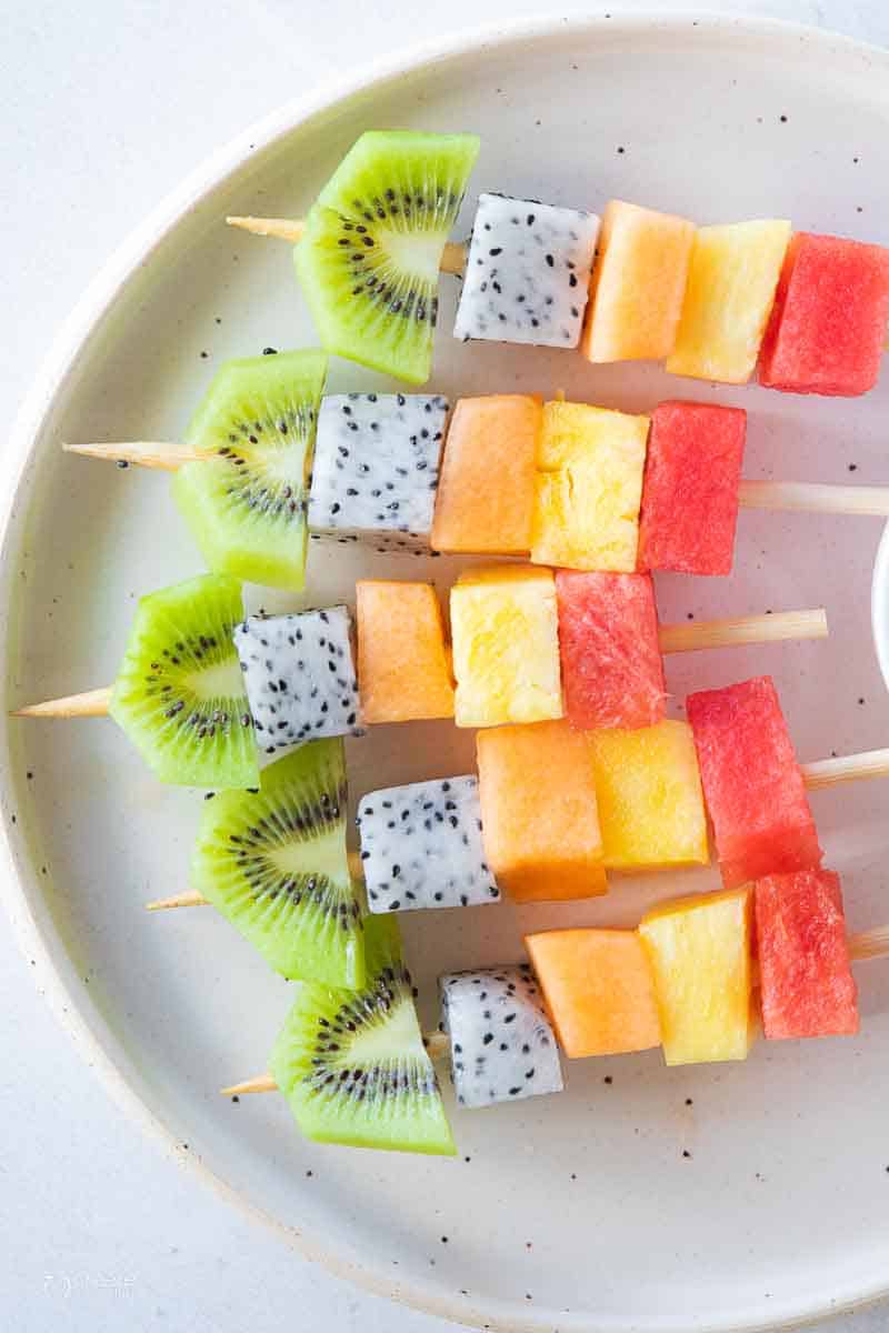 fruit kabobs