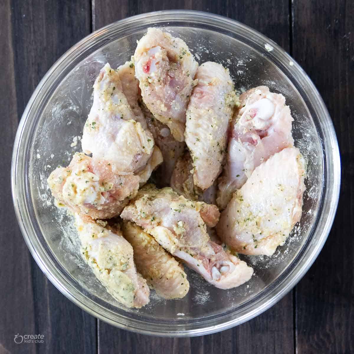 Ninja Air Fryer Chicken Wings Recipe | Create Kids Club