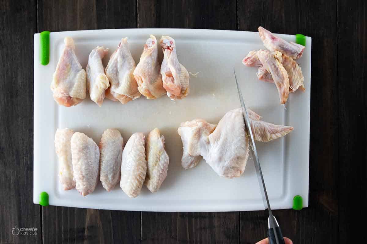 Ninja Air Fryer Chicken Wings Recipe | Create Kids Club