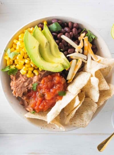 gluten free nacho bowl