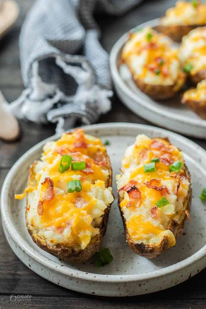 twice baked potatoes