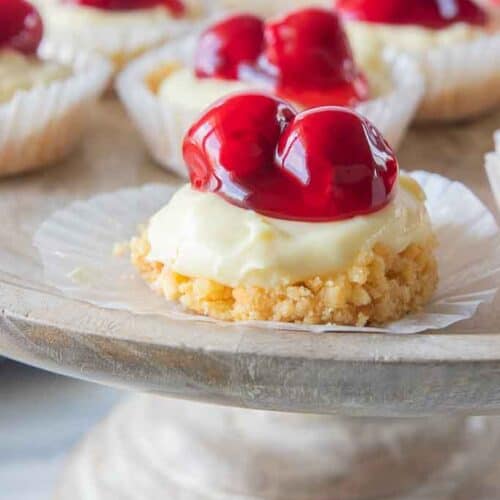 gluten free cheesecake bites
