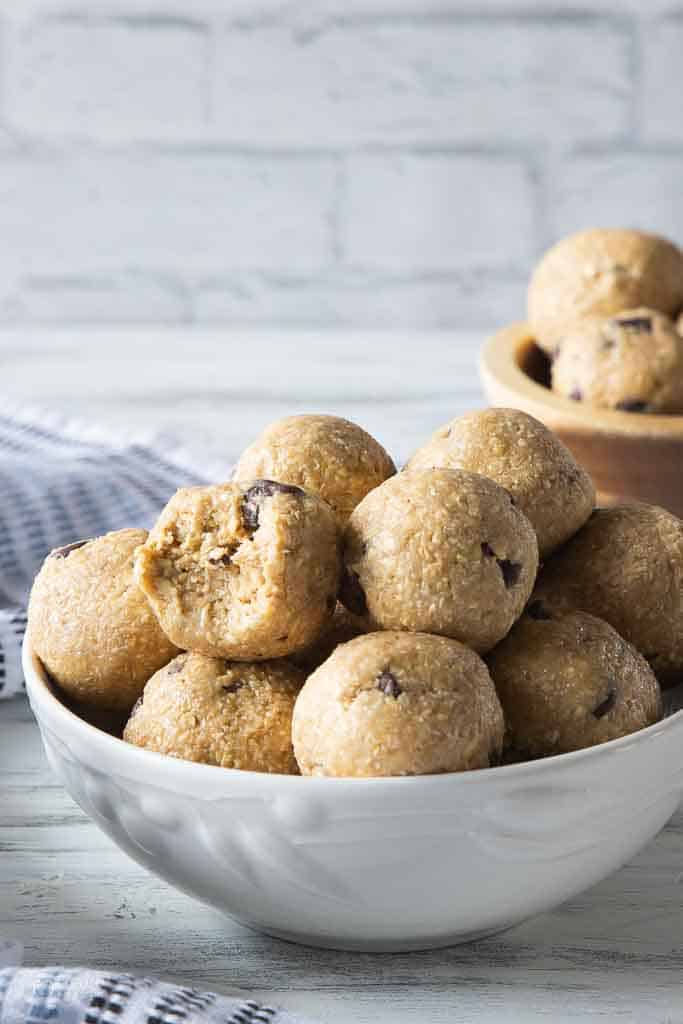 no bake cookie dough bites