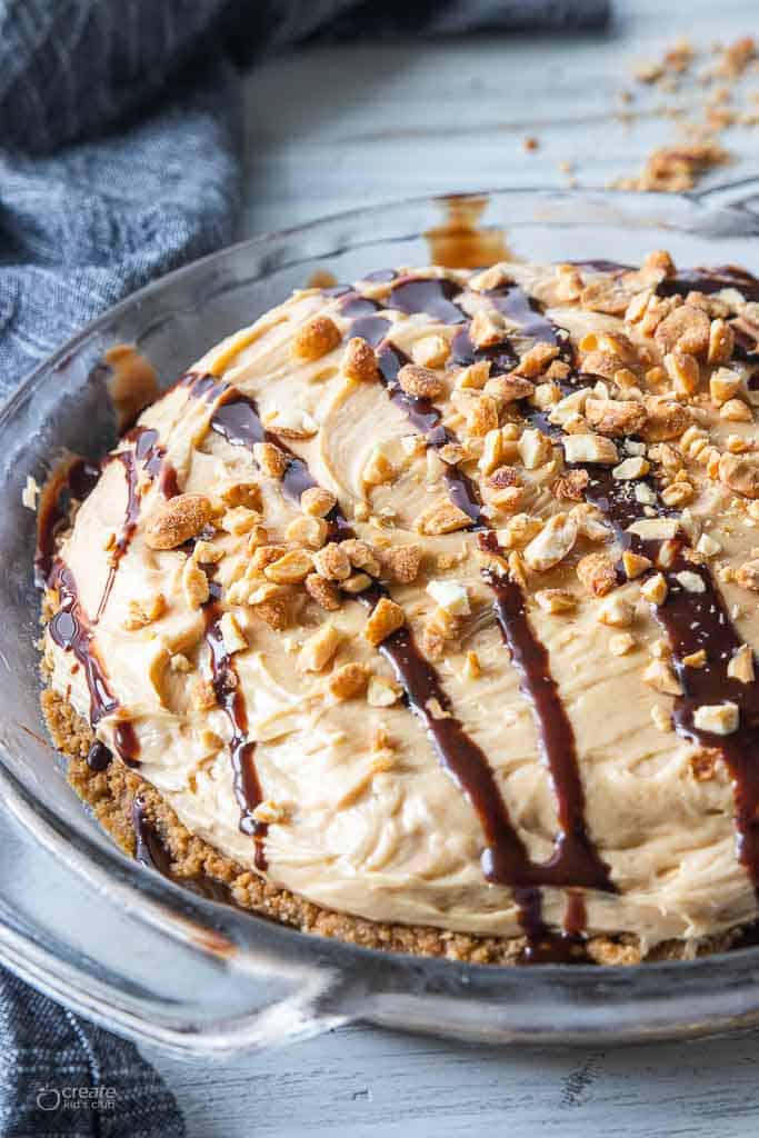 no bake peanut butter pie