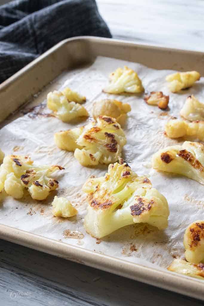 roasted frozen cauliflower