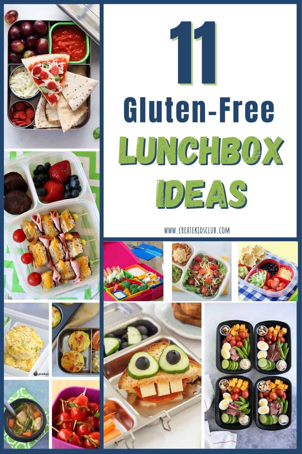 Pictures of gluten free lunchbox ideas that are not sandwiches.