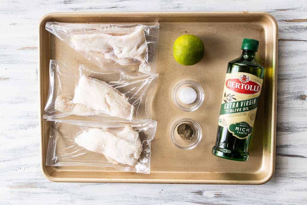 ingredients for air fryer frozen fish fillets