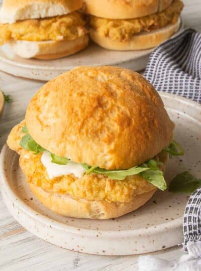 gluten free chicken cutlet sandwich