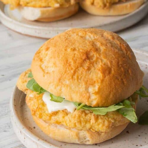 gluten free chicken cutlet sandwich