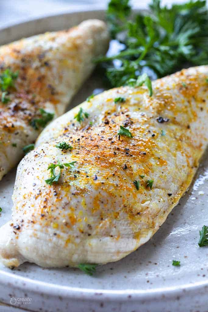 Air Fry Frozen Chicken Breasts | Create Kids Club