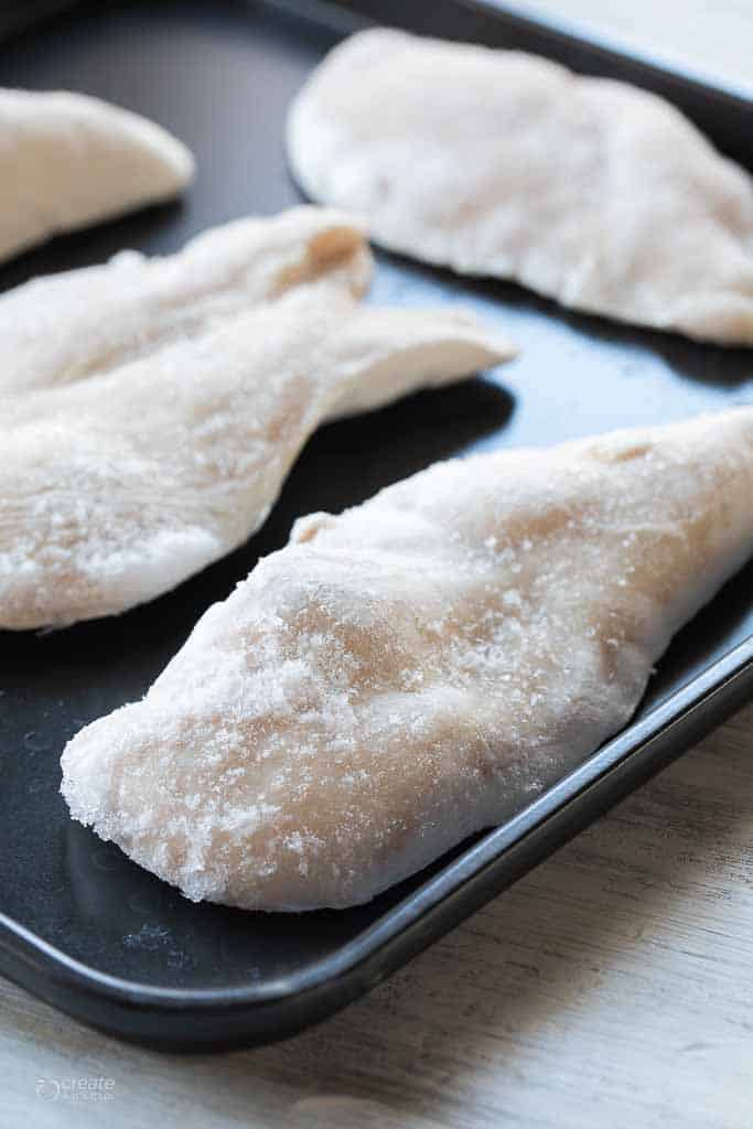 Air Fry Frozen Chicken Breasts | Create Kids Club