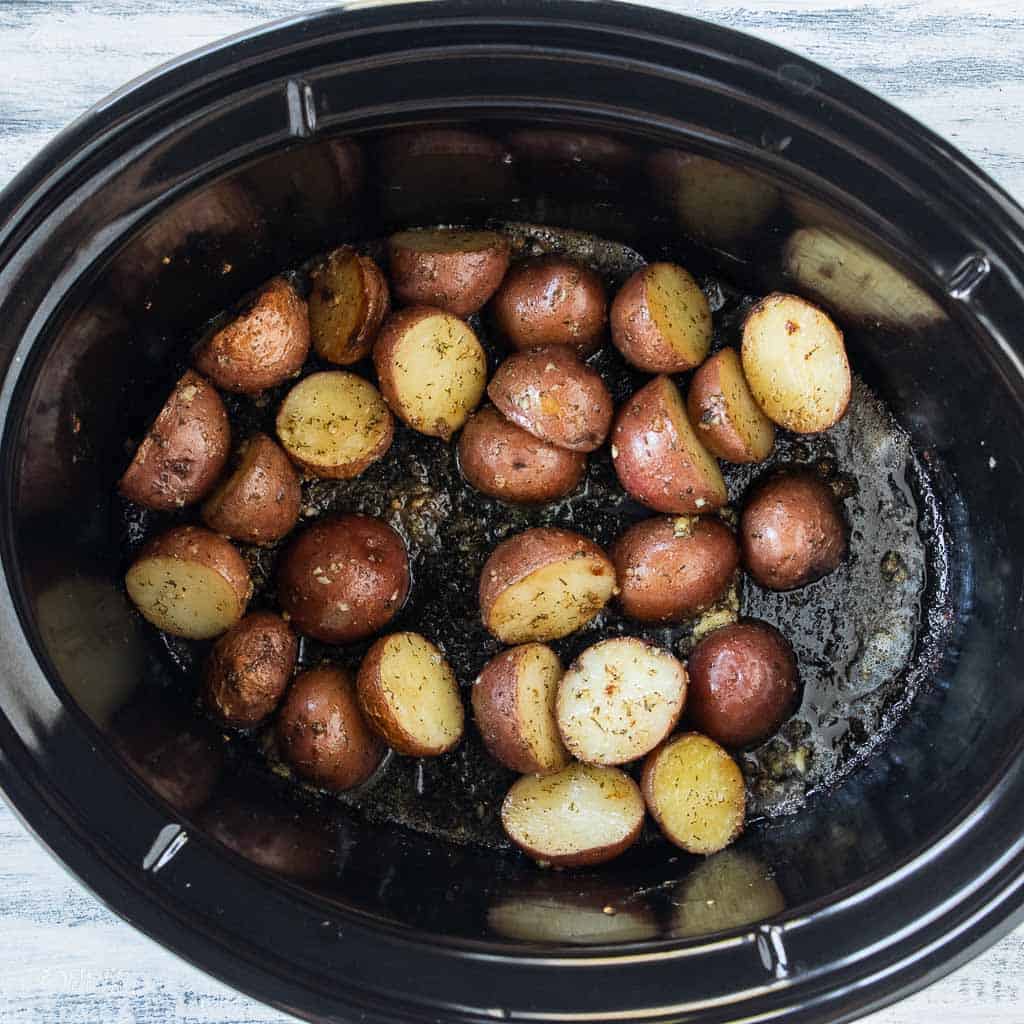 Red Potatoes In Crock Pot, Slow Cooker Potatoes