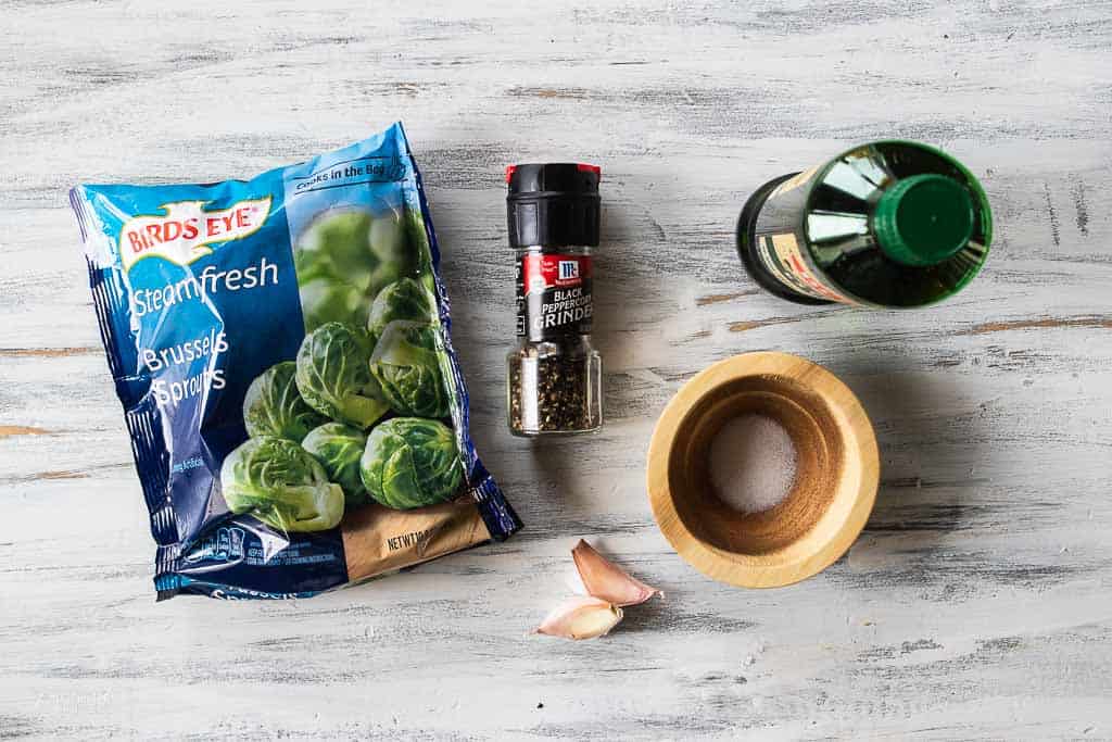 ingredients for air fryer frozen brussels sprouts