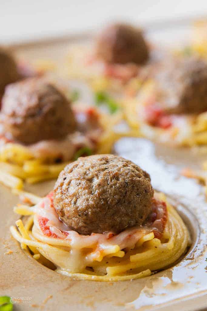 spaghetti and meatball cup gluten free