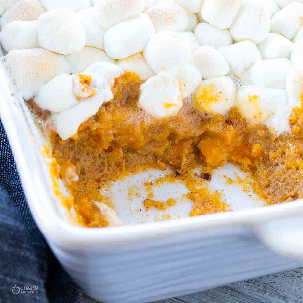scoop missing from sweet potato casserole