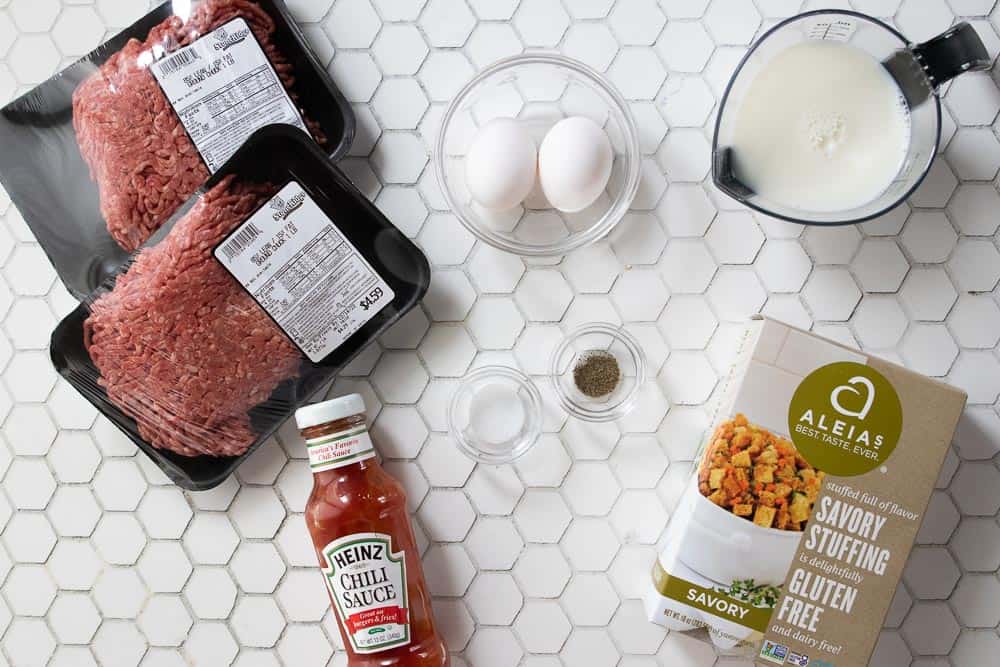 ingredients for crockpot meatloaf