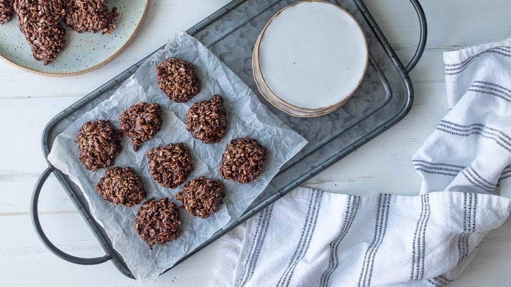 No Bake Cookies (without Peanut Butter) | Create Kids Club