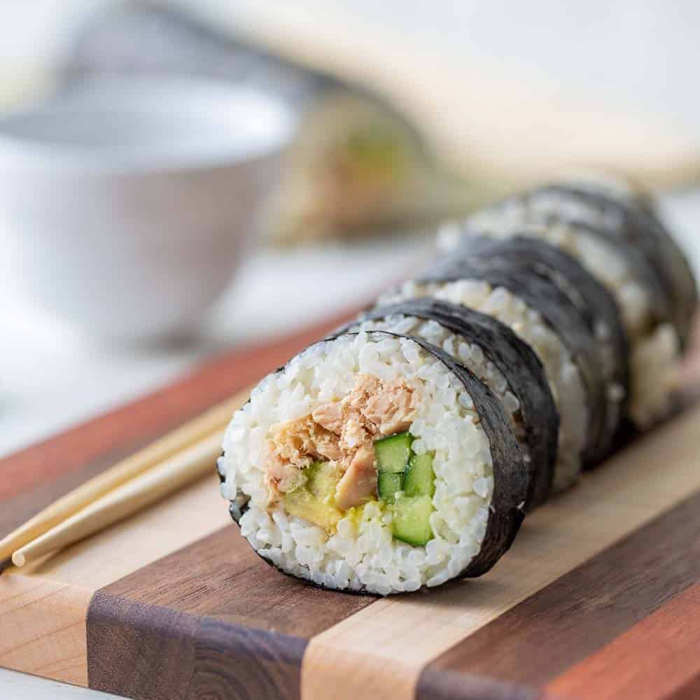 How To Make Tuna Sushi Rolls | Create Kids Club