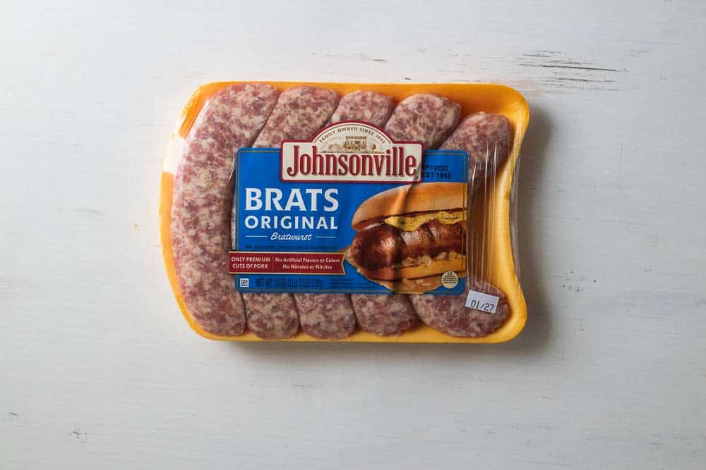 Johnsonville brats package