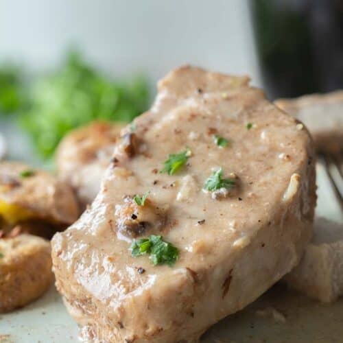 cream of mushroom pork chop