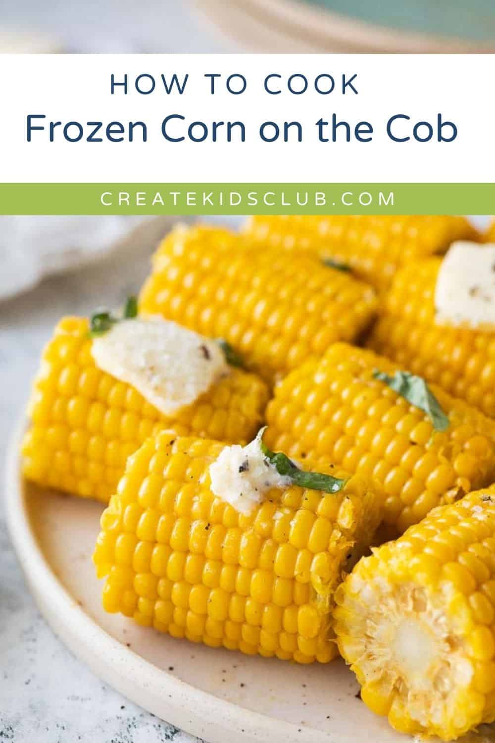 Pin of corn on the cob