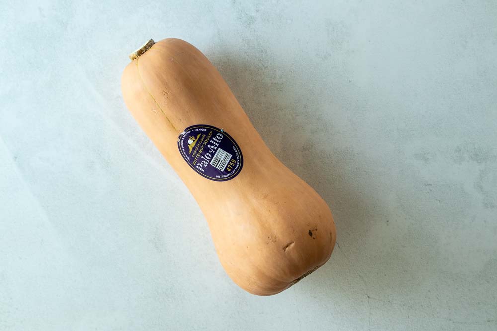 whole uncooked butternut squash