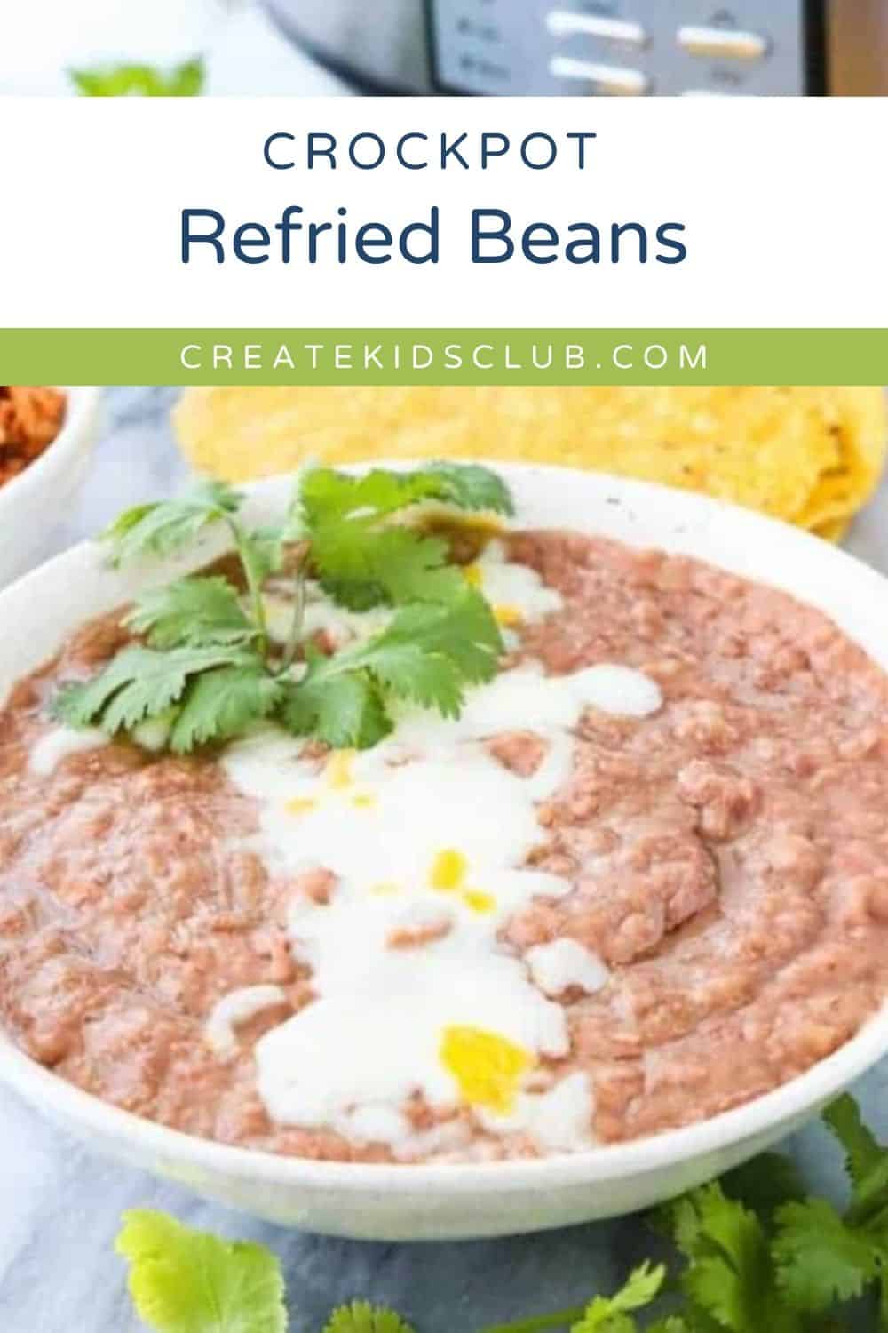 pin for crockpot refried beans